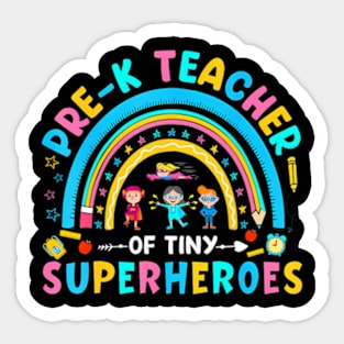 Prek Teacher Of Kergarten Back to School Sticker